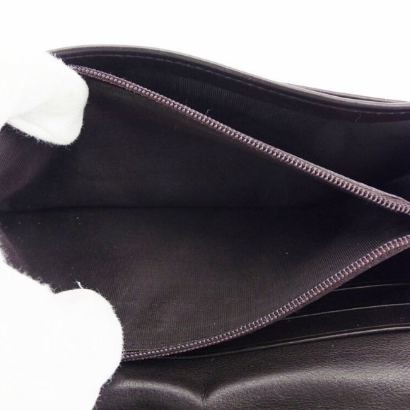 GUCCI wallet micro Gucci island leather Auth used L3177 - Picture 9 of 9